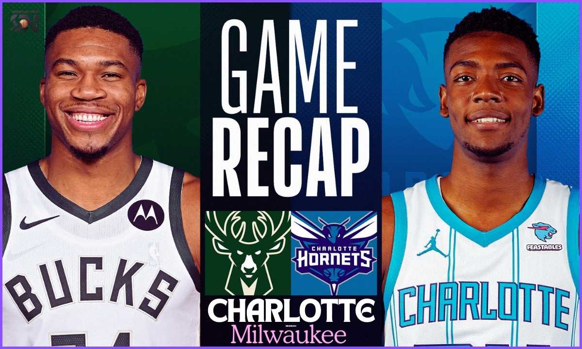 Charlotte Hornets vs Milwaukee Bucks